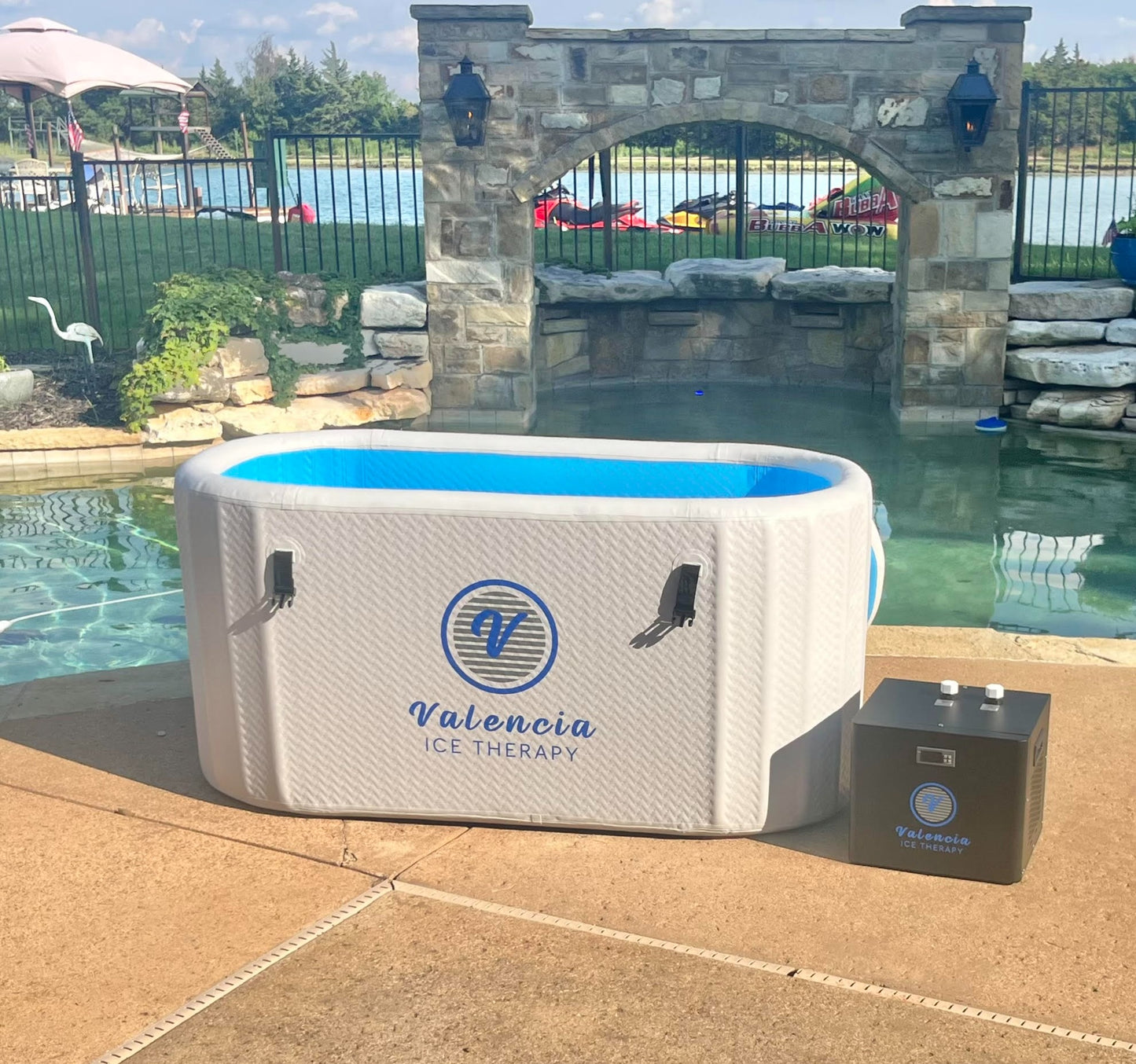 Cold Plunge Tub with 1/2HP Water Chiller